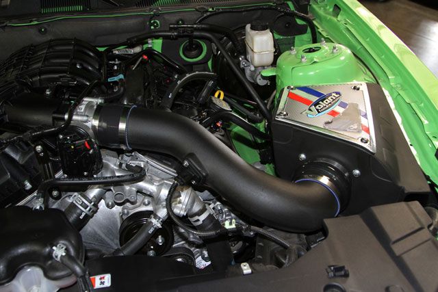 Volant 19537 Cold Air Intake w/ Primo Filter for 2011-2014 Mustang 3.7L ...