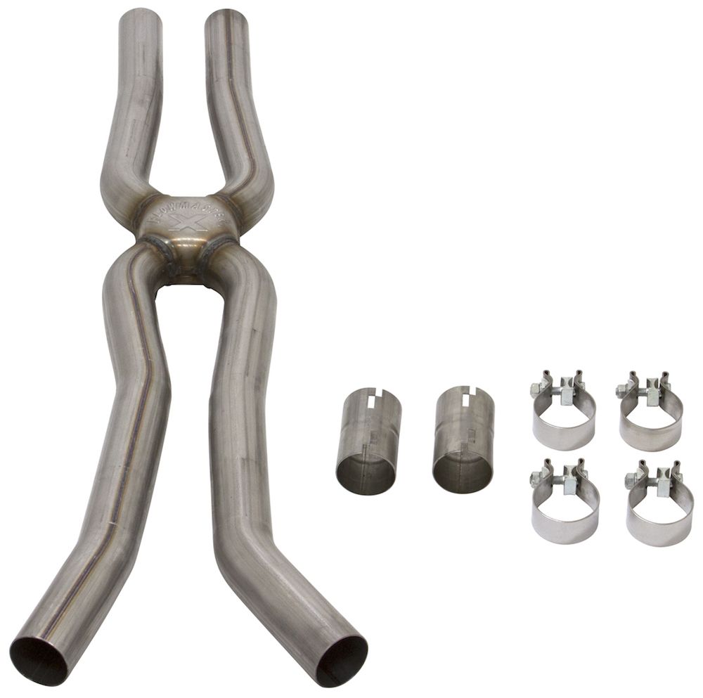 Flowmaster XPipe/Resonator Delete Kit 201517 Mustang 3.7L