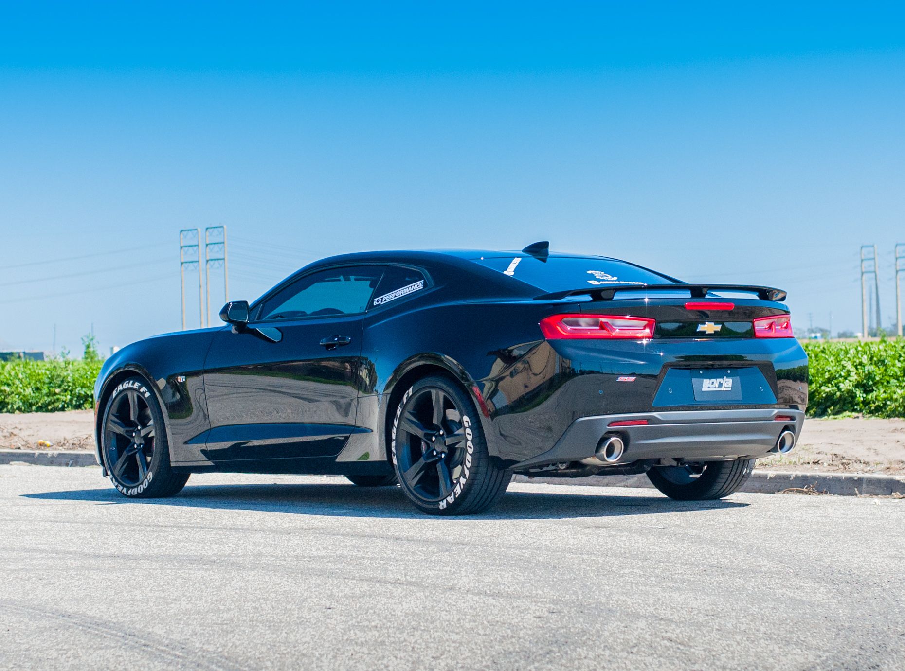 Borla 140690 Atak 3 Cat Back Exhaust For 2016 2019 Camaro 6 2l V8