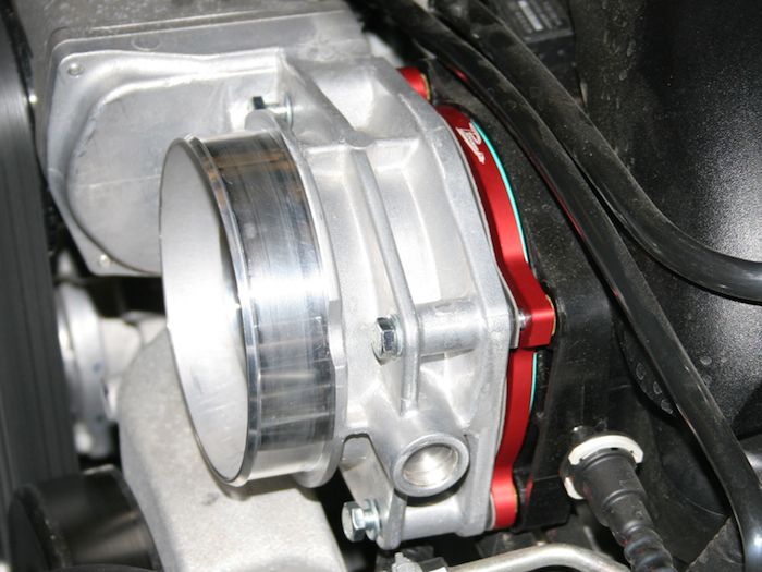 Airaid 250634 PowerAid Throttle Body Spacer for 20102015 Camaro 6.2L