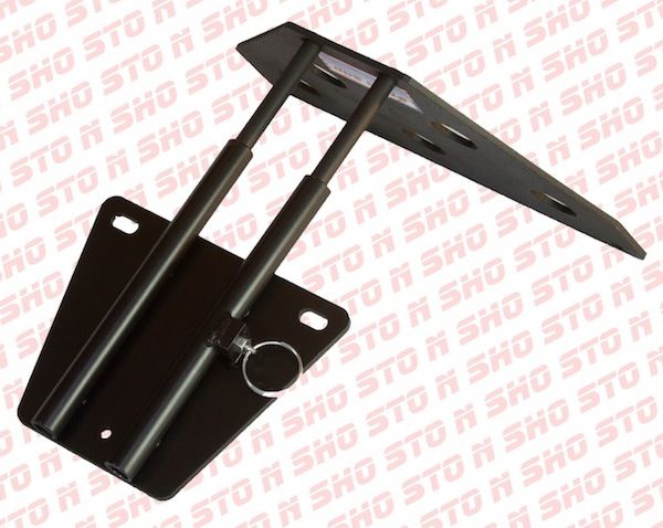 thumbnail image 2 of STO N SHO Removable License Plate Bracket For 2018-2024 Dodge Durango SRT W/Adaptive Cruise – Matte Black Aluminum SNS137a 2 of 3